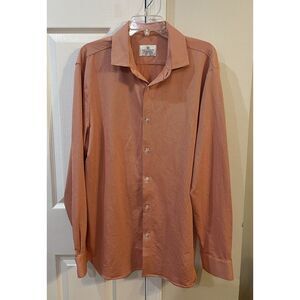 Mizzen + Main Men's Long Sleeve Trim Fit Shirt Sz‎ XXL Stretchy
